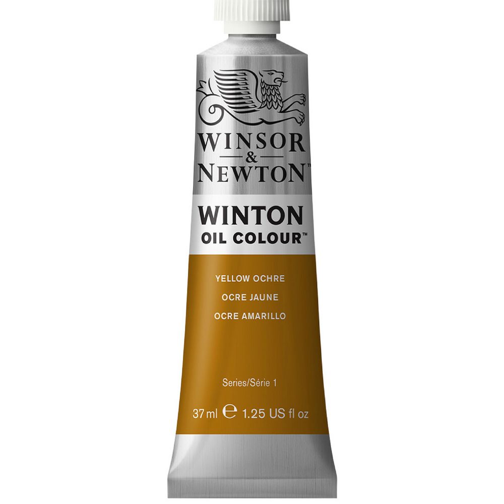 Winsor & Newton Winton Oil Colour 37mL Yellow Ochre