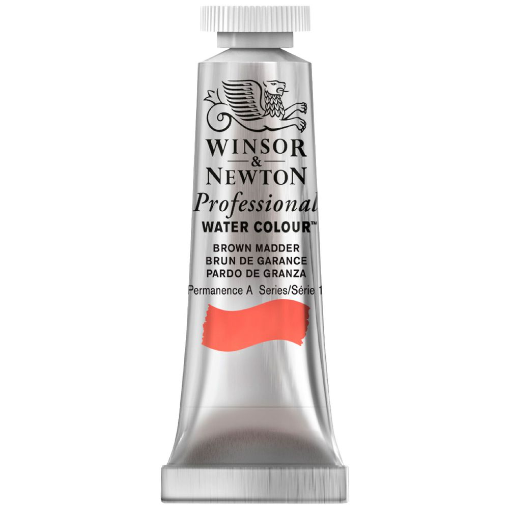 Winsor & Newton Prof. Watercolour 5mL Brown Madder S1