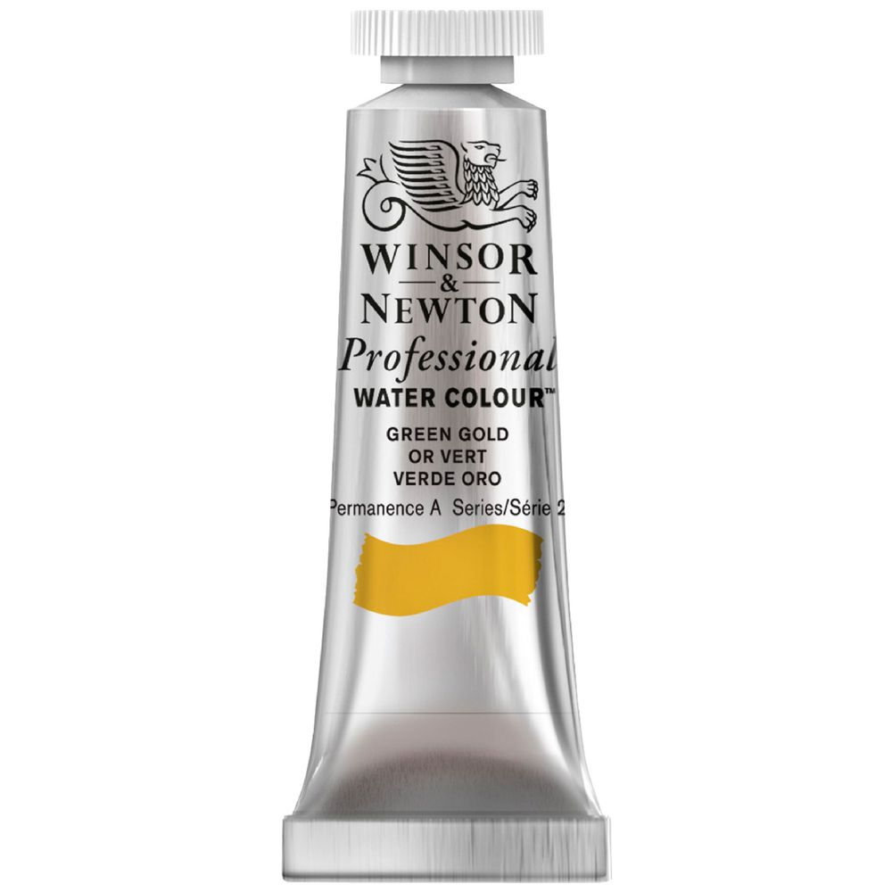 Winsor & Newton Prof. Watercolour 5mL Green Gold S2