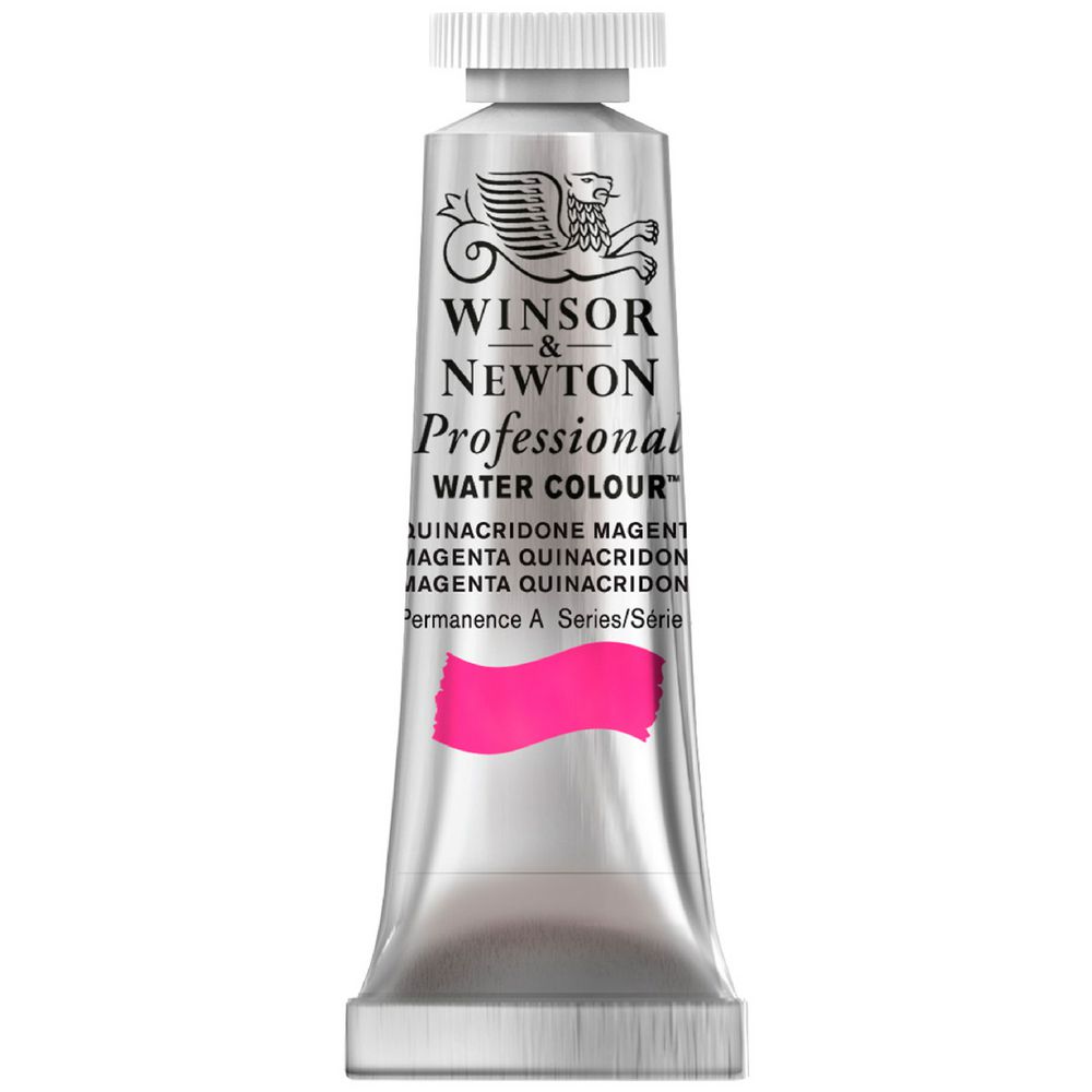Winsor & Newton Prof. Watercolour 5mL Quinacridone Magenta S3