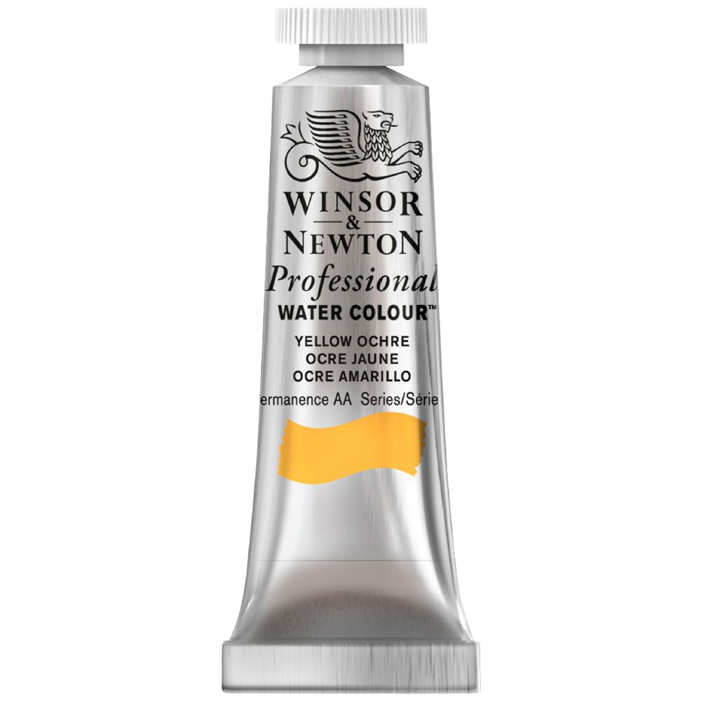 Winsor & Newton Prof. Watercolour Paint 5mL Yellow Ochre S1