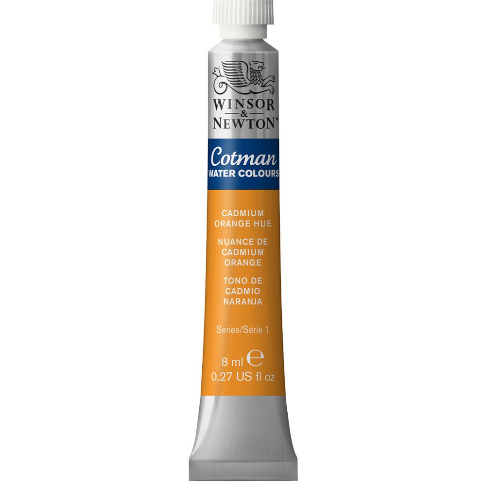 Winsor & Newton Cotman Watercolour 8mL Cadmium Orange Hue
