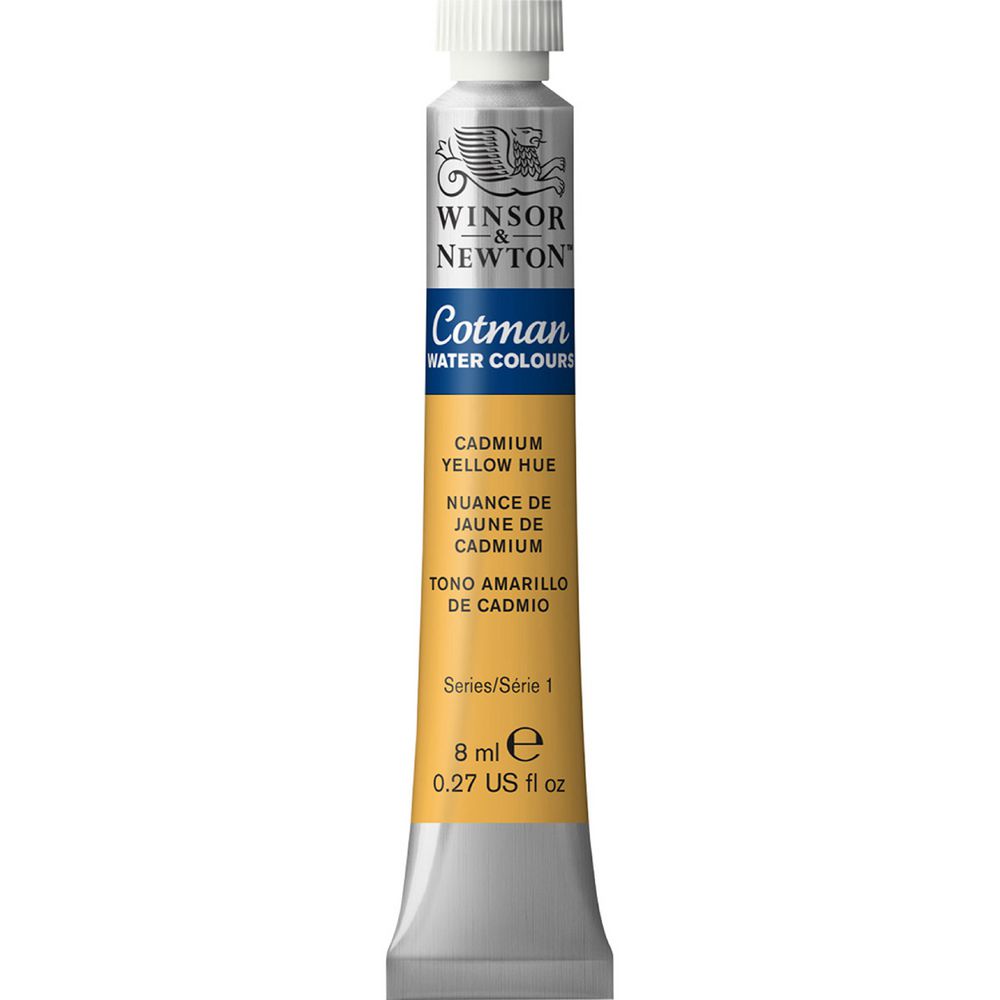 Winsor & Newton Cotman Watercolour 8mL Cadmium Yellow Hue