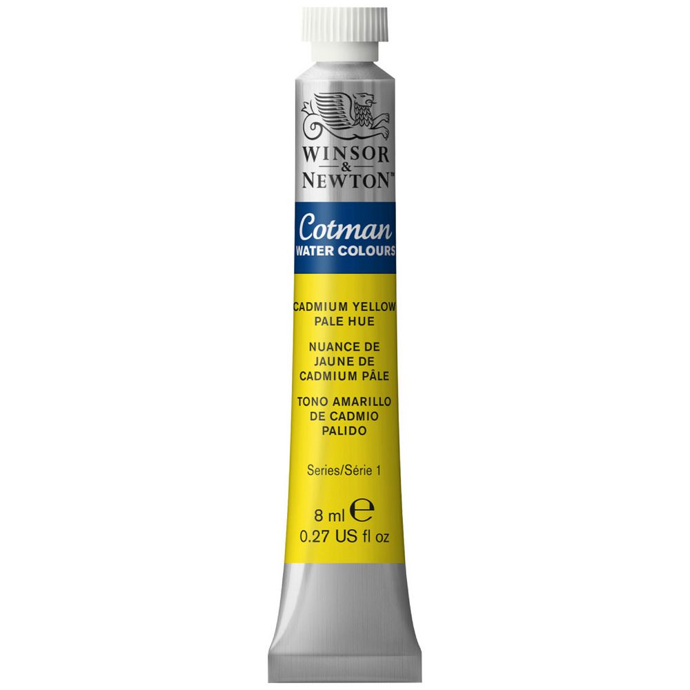 Winsor & Newton Cotman Watercolour 8mL Cadmium Yellow Pale