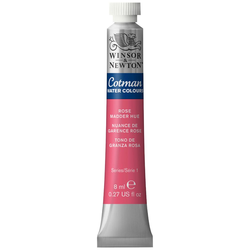 Winsor & Newton Cotman Watercolour 8mL Rose Madder Hue
