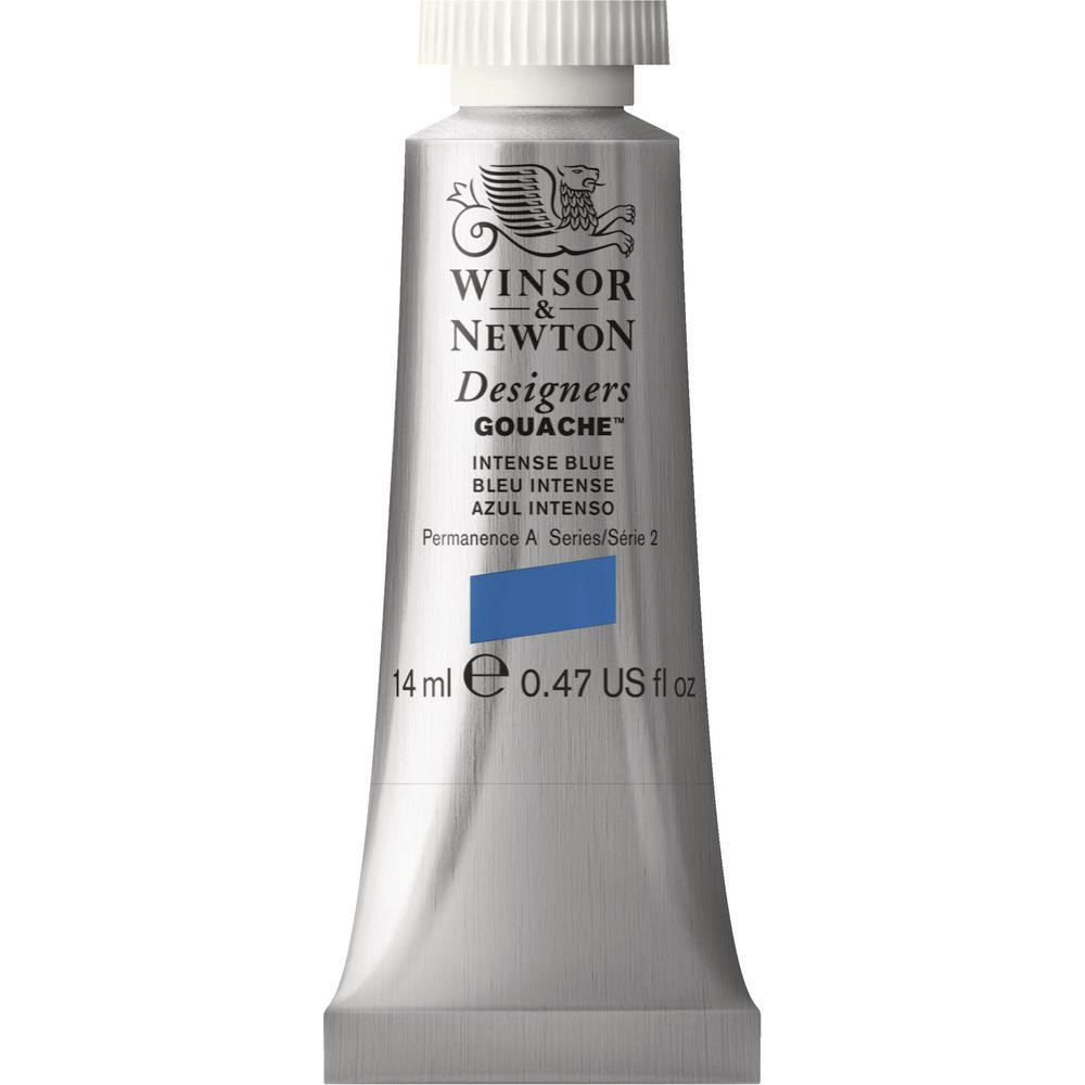Winsor & Newton Designers Gouache 14mL Intense Blue S2