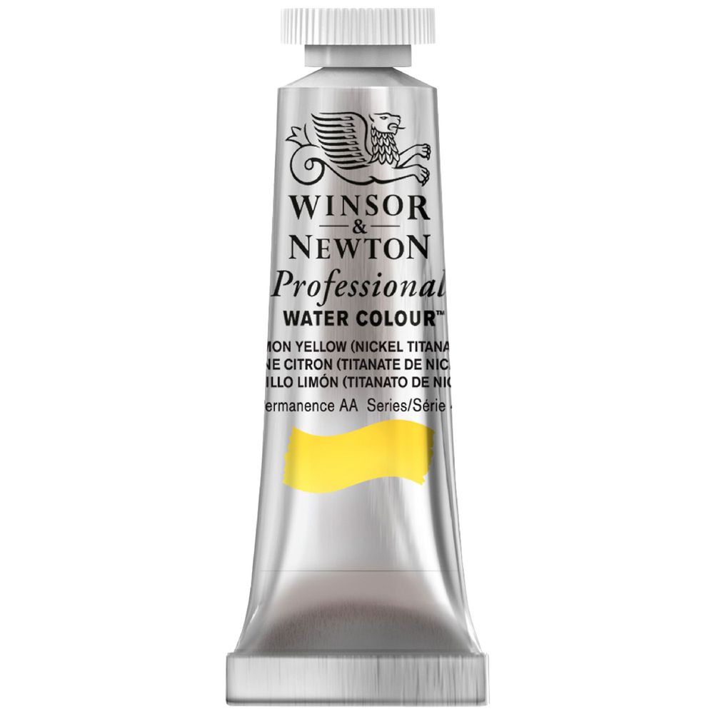 Winsor & Newton Prof. Watercolour 5mL Lemon Yellow Nickel S4
