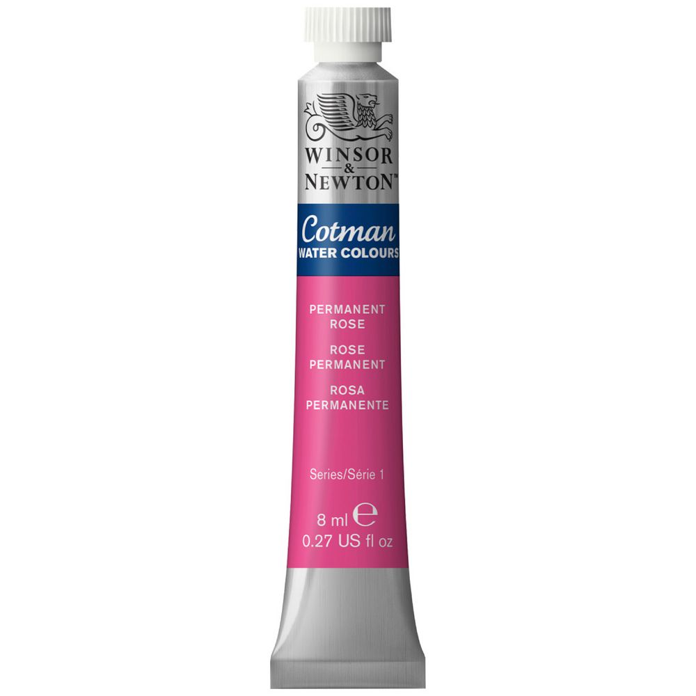 Winsor & Newton Cotman Watercolour 8mL Permanent Rose