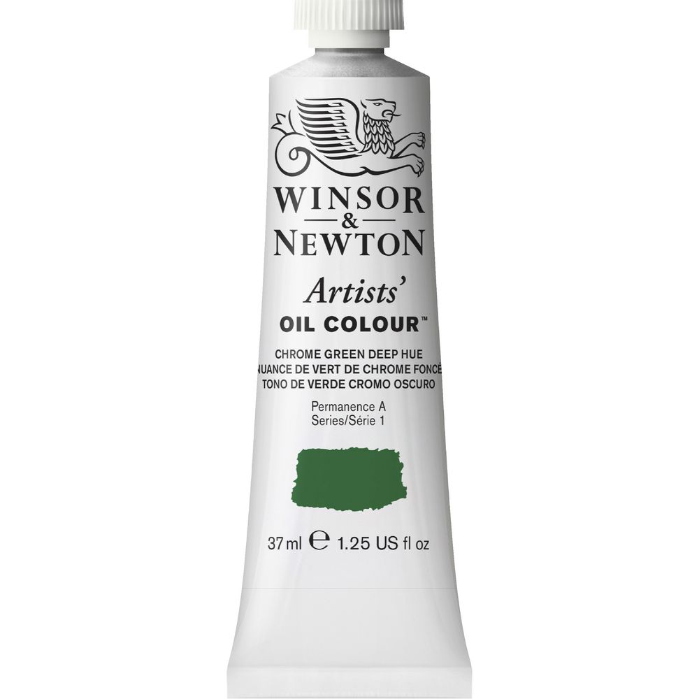 Winsor & Newton Artist Oil Colour 37mL Chrome Green S1