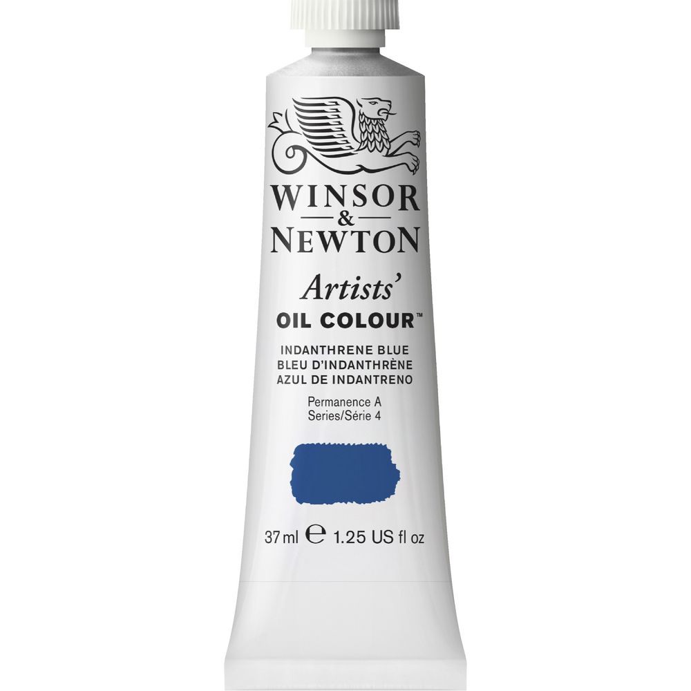 Winsor & Newton Artist Oil Colour 37mL Indanthrene Blue S5
