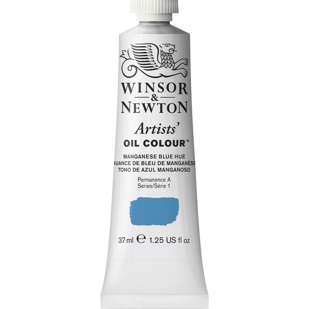 Winsor & Newton Artist Oil Colour 37mL Manganese Blue Hue S1