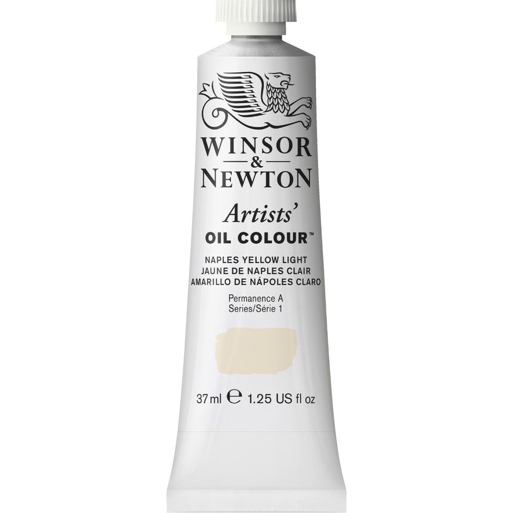 Winsor & Newton Artist Oil Colour 37mL Naples Yellow Light S1
