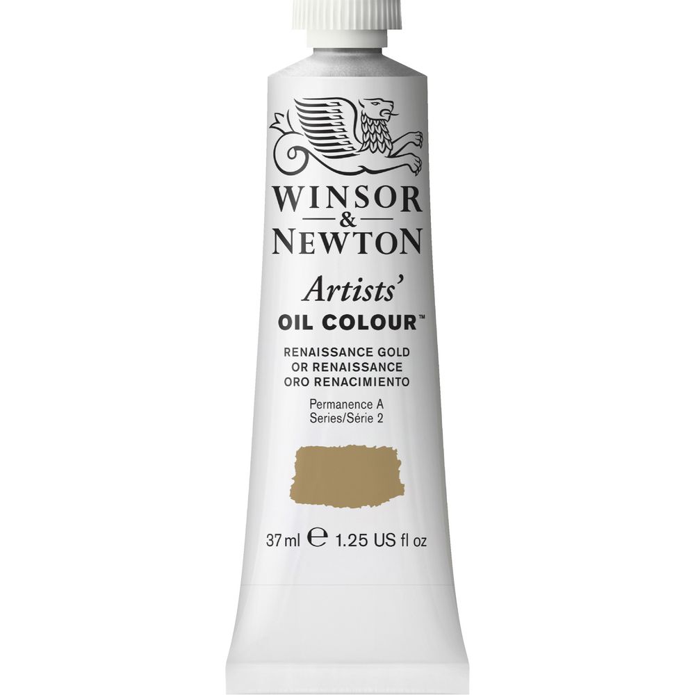 Winsor & Newton Artist Oil Colour 37mL Renaissance Gold S2