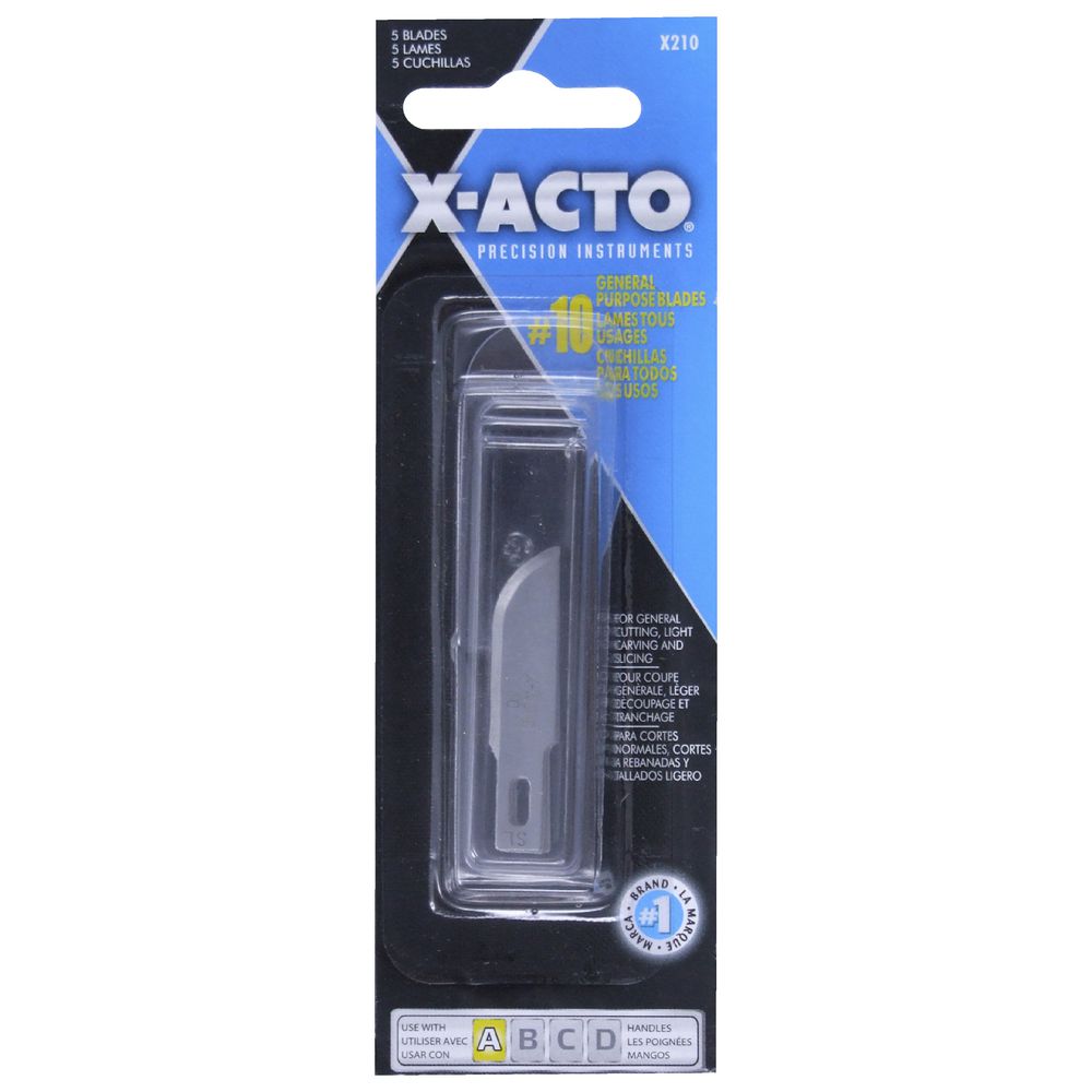 X-ACTO X210 No.10 Blades 5 pack