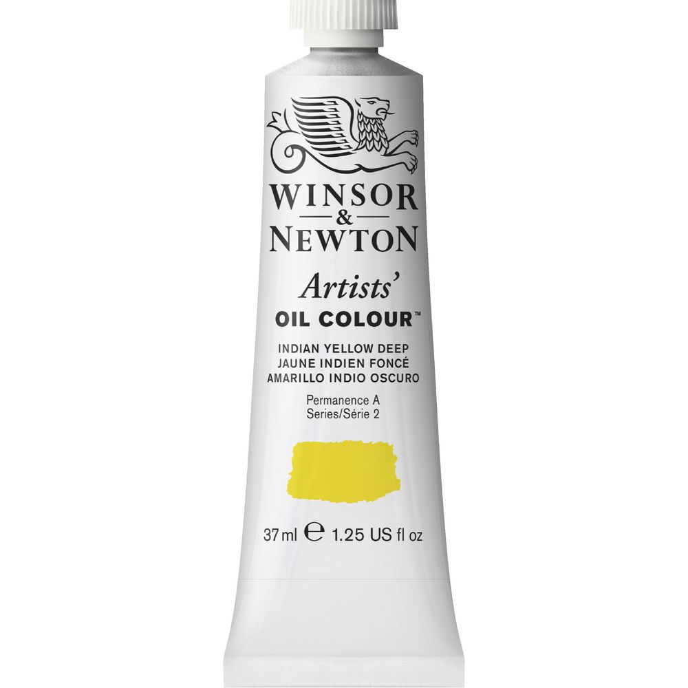 Winsor & Newton Artist Oil Colour 37mL Indian Yellow Deep S3