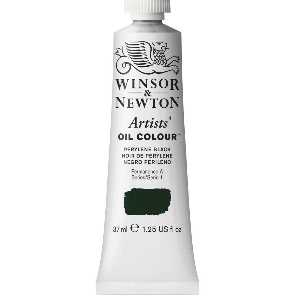 Winsor & Newton Artist Oil Colour 37mL Perylene Black S1