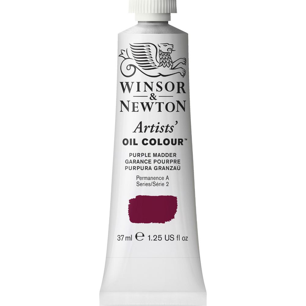 Winsor & Newton Artist Oil Colour 37mL Purple Madder S3