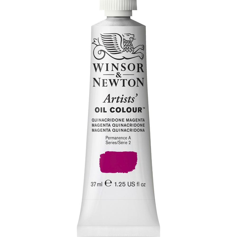 Winsor & Newton Artist Oil Colour 37mL Quin Magenta S3