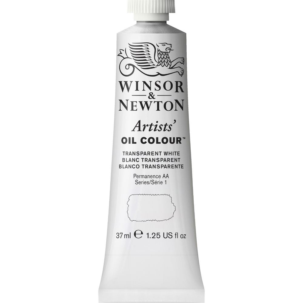 Winsor & Newton Artist Oil Colour 37mL Transparent White S1