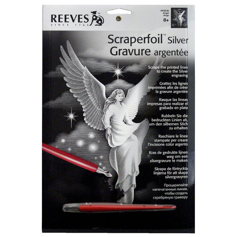 Reeves Scraperfoil Silver Angle