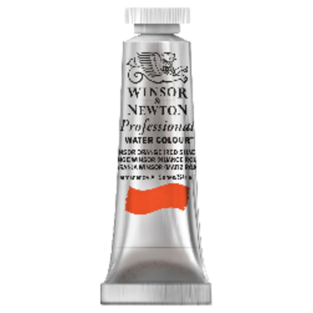 Winsor & Newton Prof. Watercolour 5mL Orange Red Shade S1