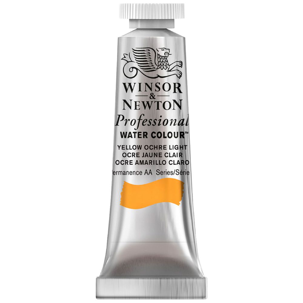 Winsor & Newton Prof. Watercolour 5mL Yellow Ochre Light S1