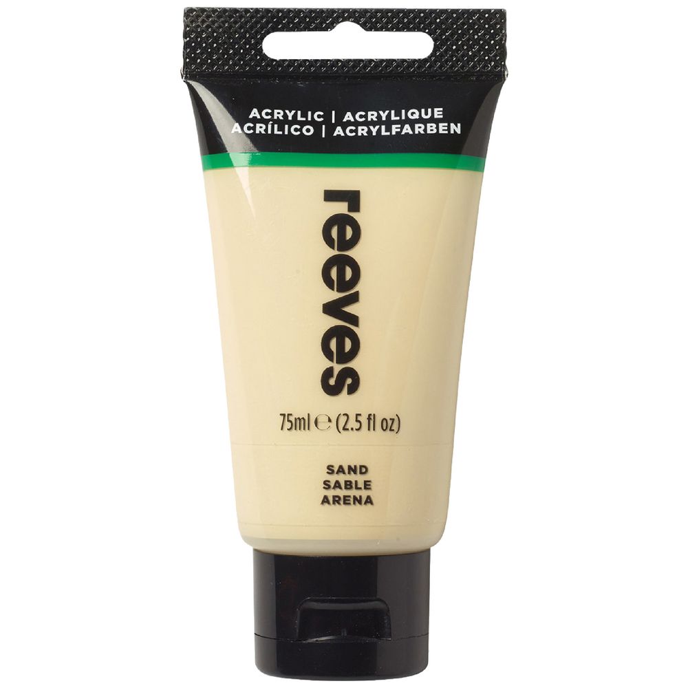 Reeves Artist Acrylic Paint 75mL Sand
