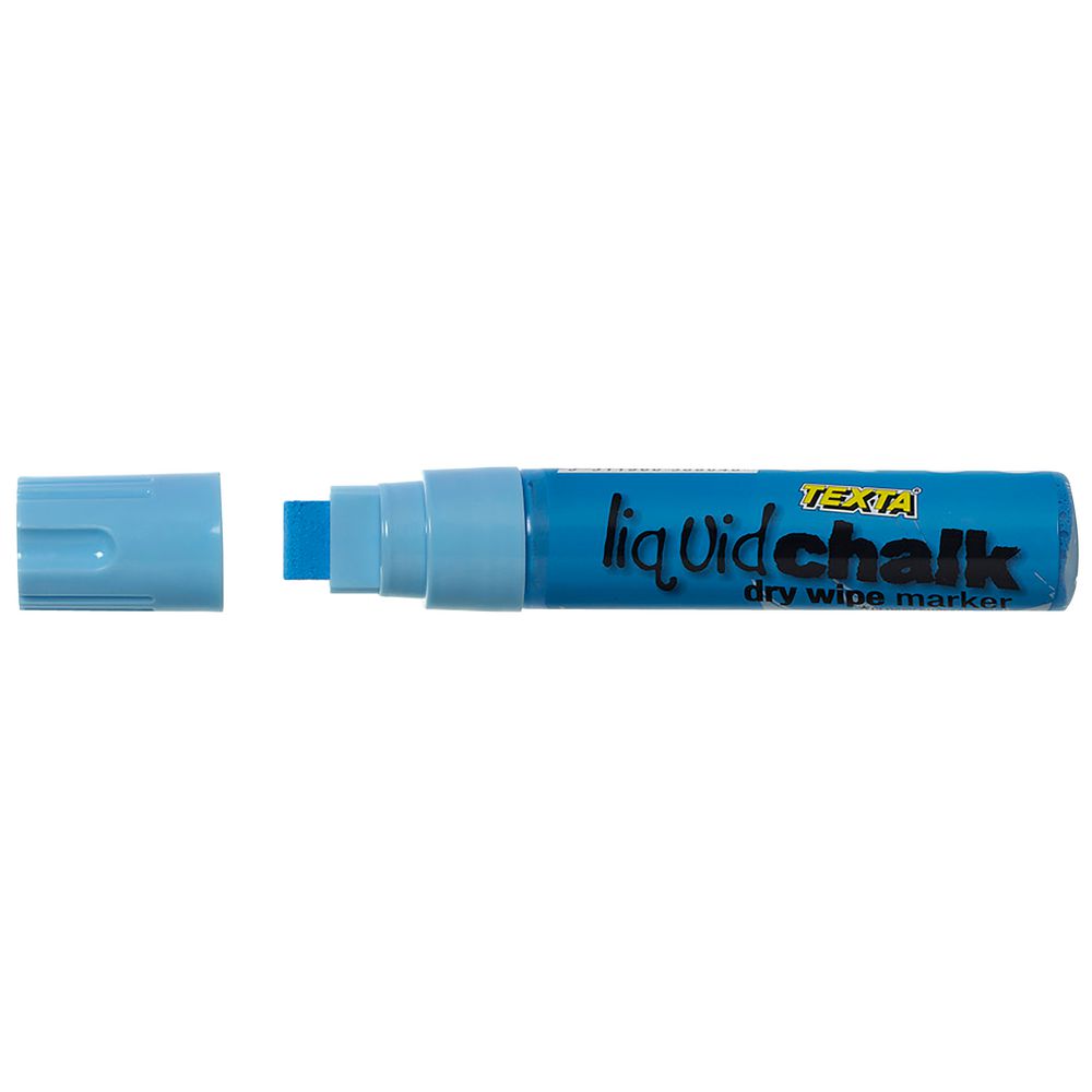 Texta Liquid Chalk Marker Jumbo Blue