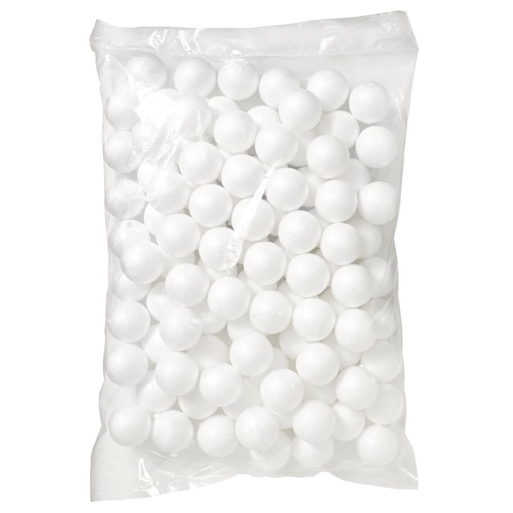 Jasart Polystyrene Balls 40mm 25 Pack
