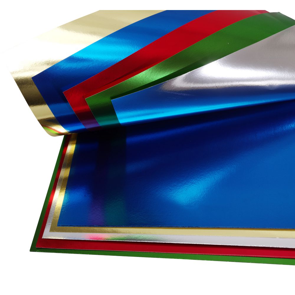 Jasart 508 x 630mm Foil Board Assorted 20 Pack