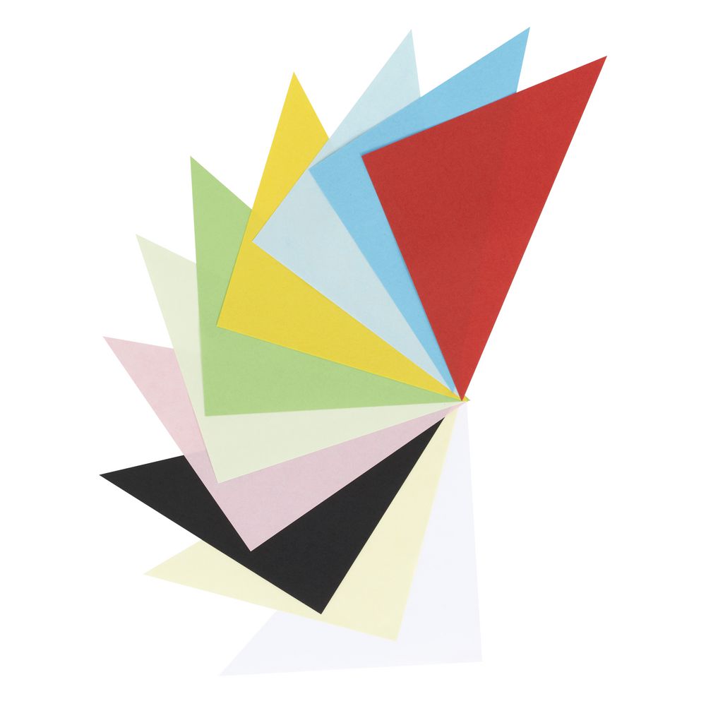 Jasart 125mm Paper Triangles Matte double-sided 720 Pack