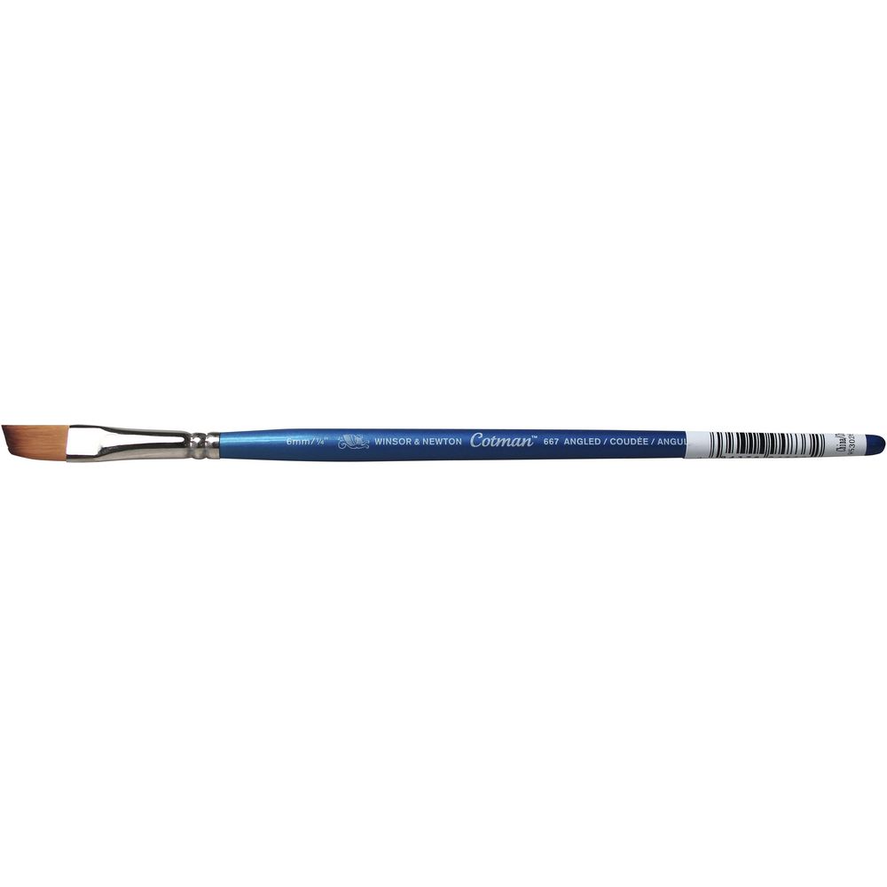 Winsor & Newton Cotman 667 Angle Paintbrush Size 1/4