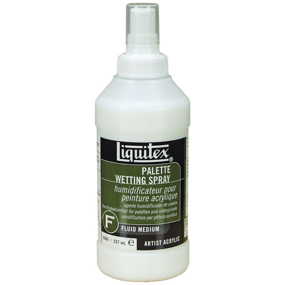 Liquitex Palette Wetting Spray Fluid Medium 237mL
