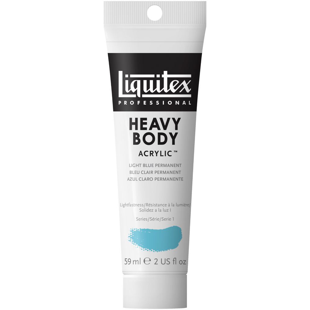 Liquitex Heavy Body Acrylic 59mL Light Blue Permanent