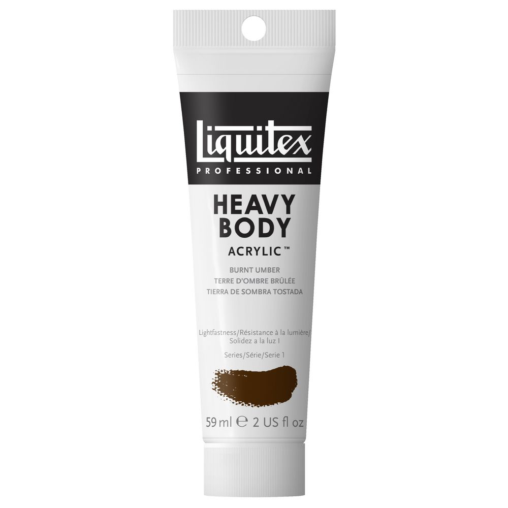 Liquitex Heavy Body Acrylic 59mL Burnt Umber