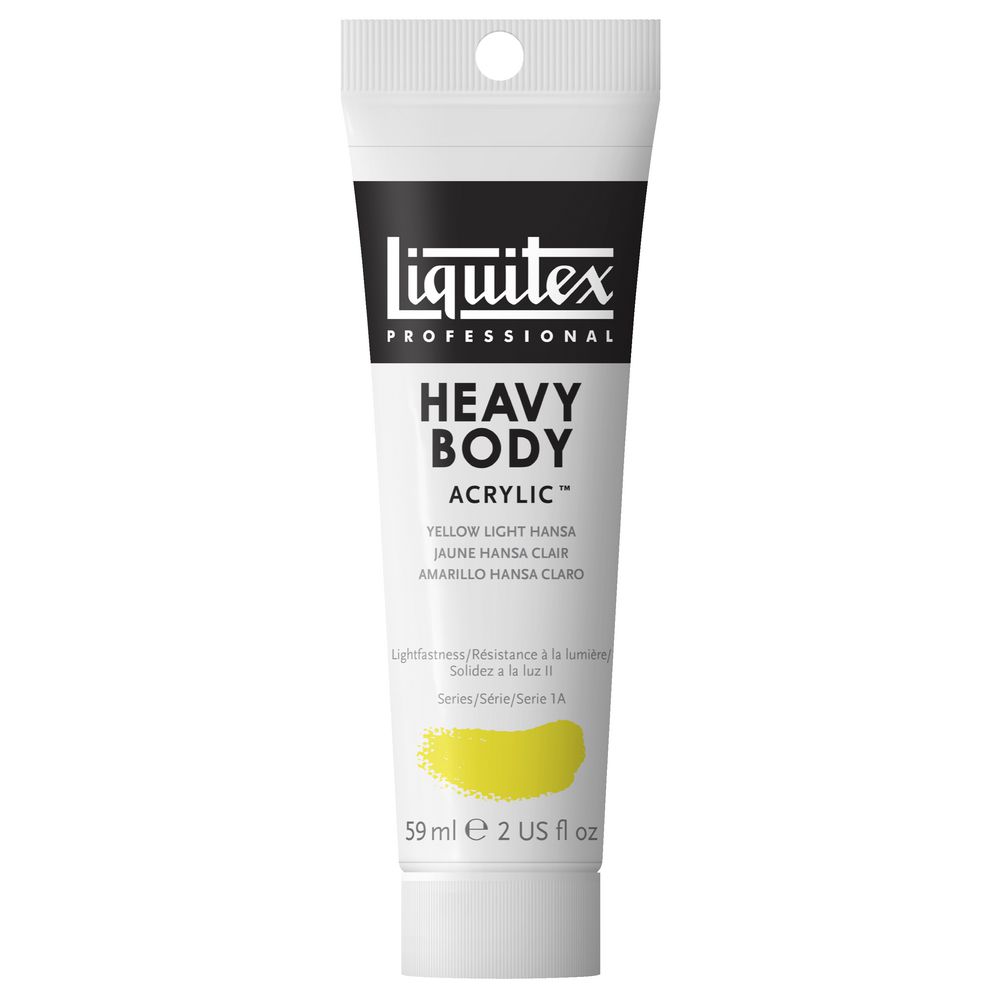 Liquitex Heavy Body Acrylic 59mL Yellow Light Hansa