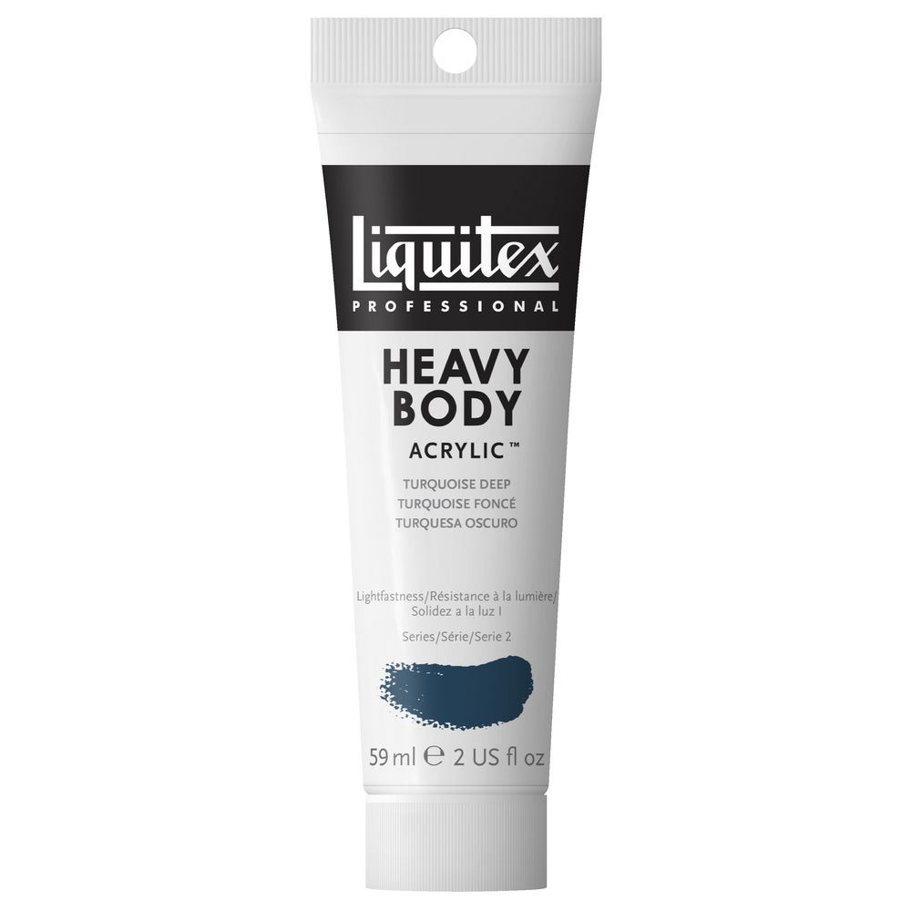 Liquitex Heavy Body Acrylic 59mL Turquoise Deep