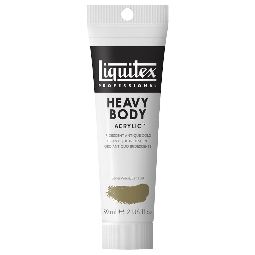 Liquitex Heavy Body Acrylic 59mL Iridescent Antique Gold