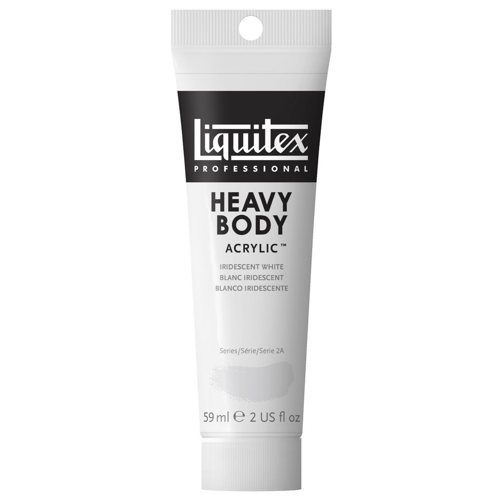 Liquitex Heavy Body Acrylic 59mL Iridescent White
