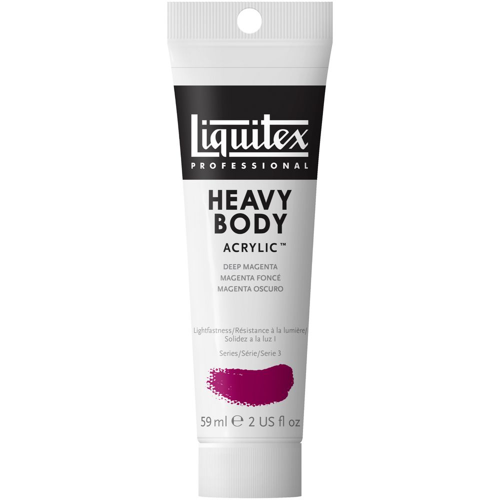Liquitex Heavy Body Acrylic 59mL Deep Magenta
