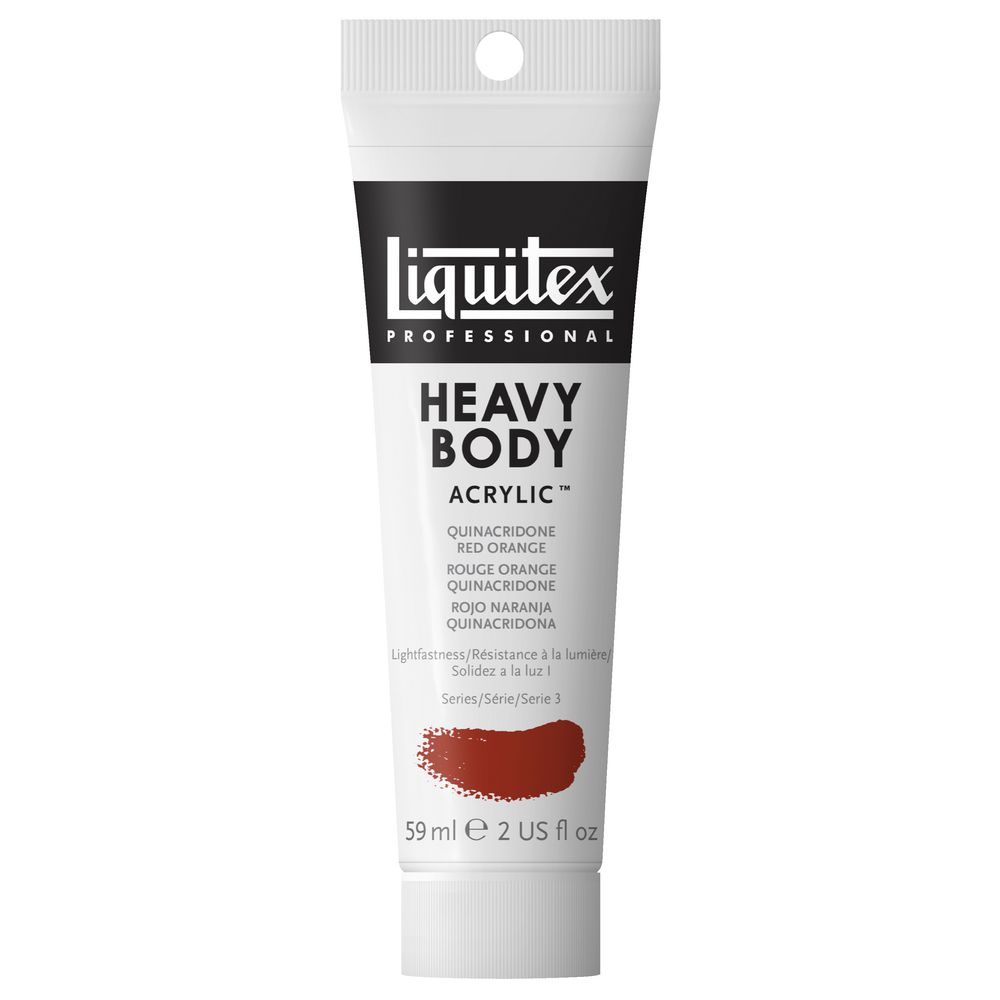 Liquitex Heavy Body Acrylic 59mL Quinacridone Red Orange