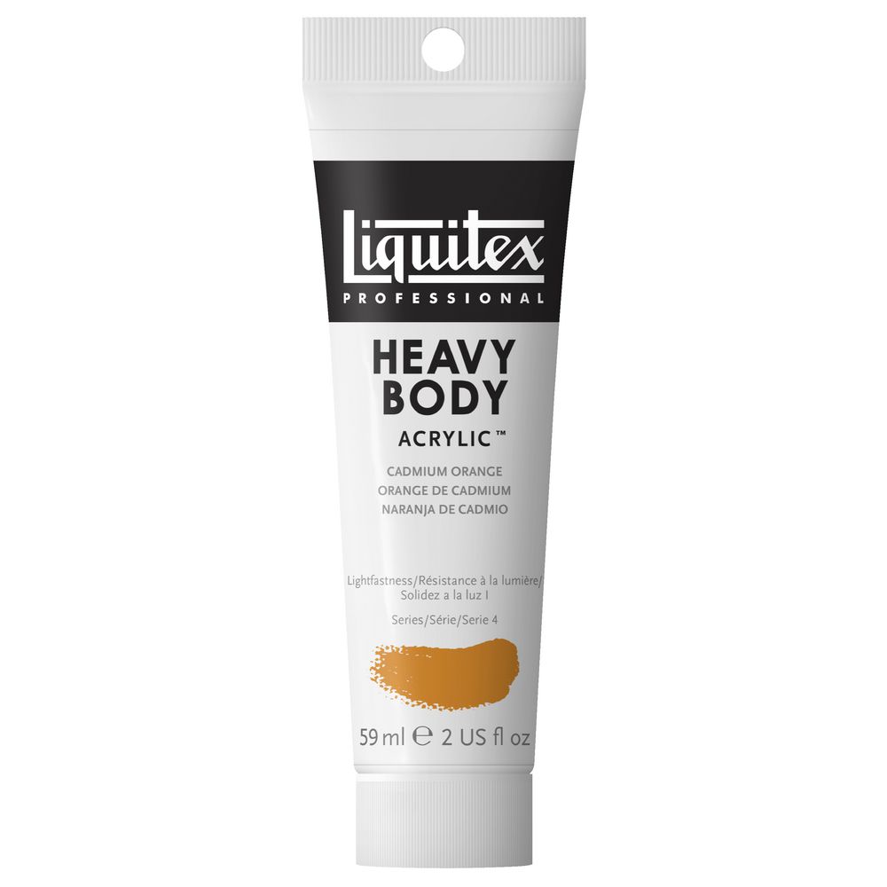 Liquitex Heavy Body Acrylic 59mL Cadmium Orange