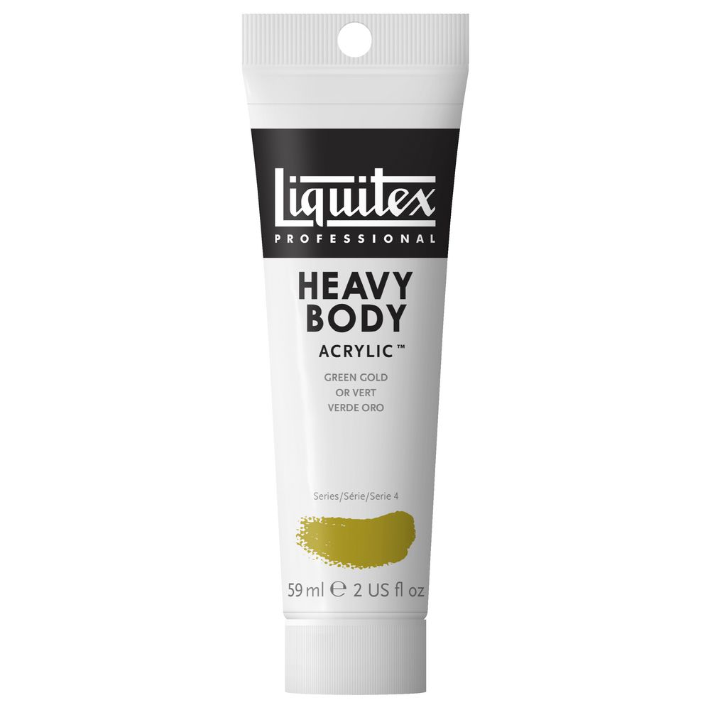 Liquitex Heavy Body Acrylic 59mL Green Gold