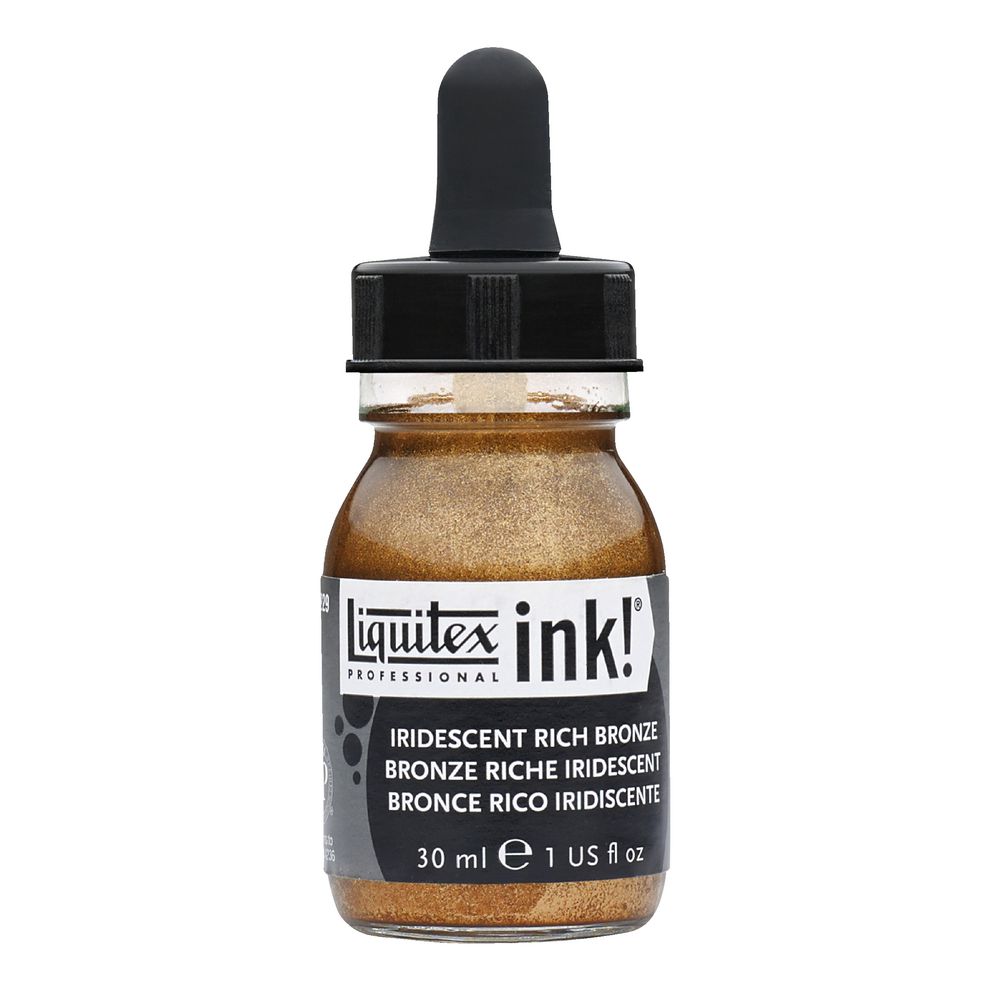 Liquitex Ink 30mL Iridescent Rich Bronze