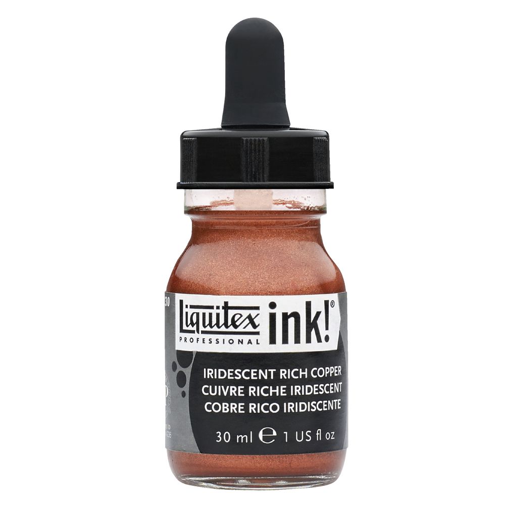 Liquitex Ink 30mL Iridescent Rich Copper