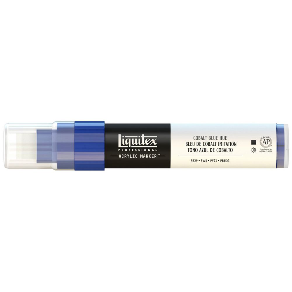 Liquitex Wide Paint Marker Cobalt Blue Hue