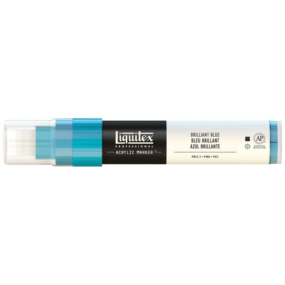 Liquitex Wide Paint Marker Brilliant Blue
