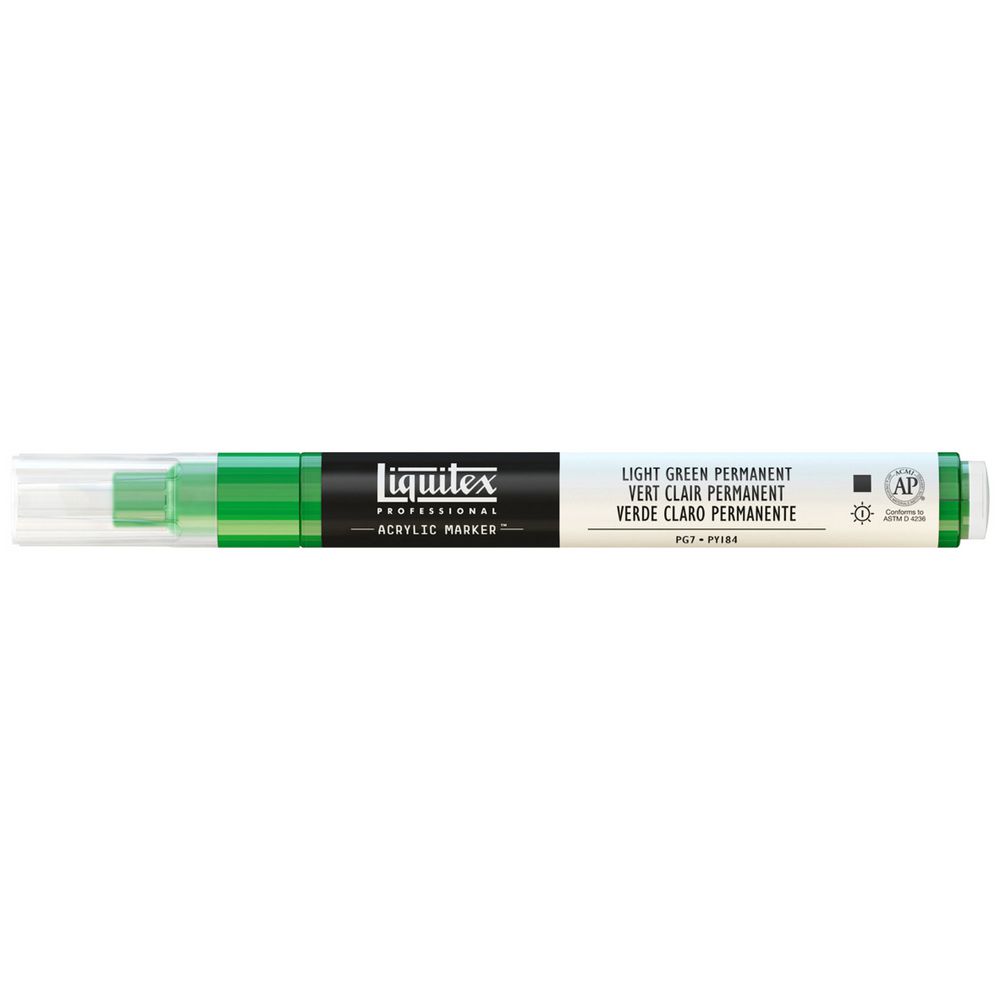 Liquitex Fine Paint Marker Light Green Permanent