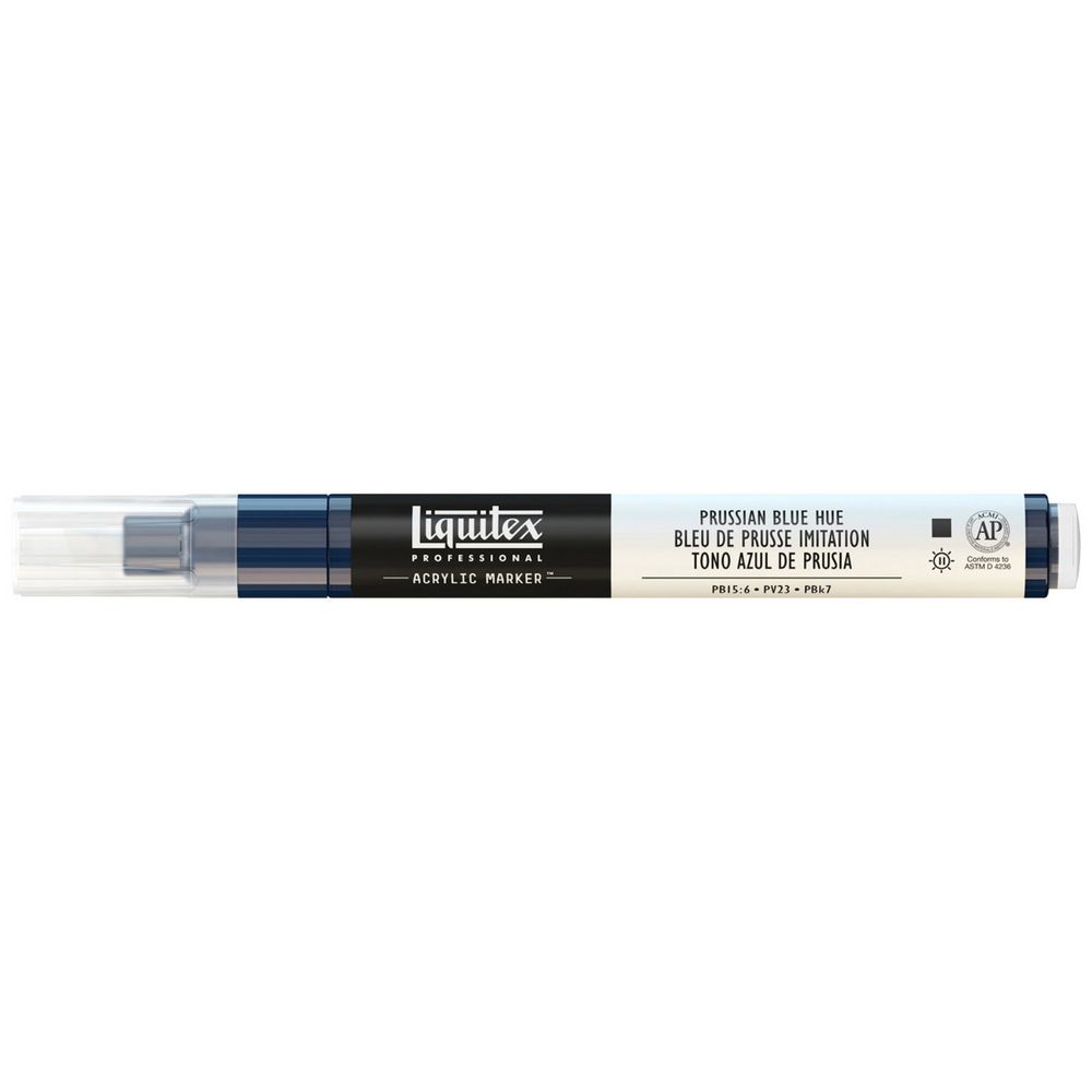Liquitex Fine Paint Marker Prussian Blue Hue