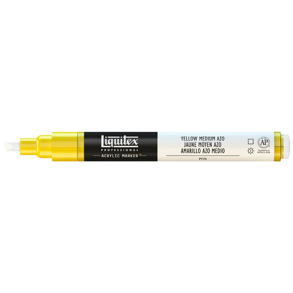 Liquitex Fine Paint Marker Yellow Medium Azo